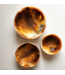 Tiger Hand Poured Resin Bowls - Set of 3