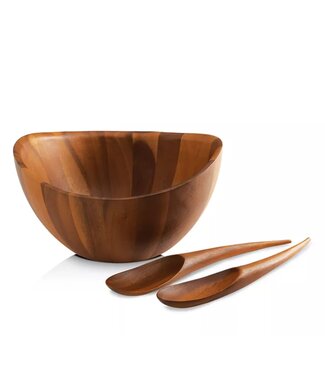 Nambe Harmony Salad Bowl (without serving pieces)