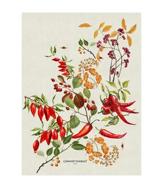 Garnier Thiebaut Piments Doux Epices Kitchen Towel