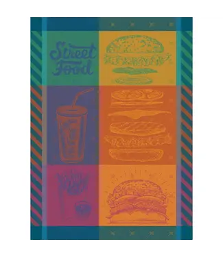 Garnier Thiebaut Street Food USA Gourmand Kitchen Towel