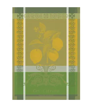 Garnier Thiebaut Citron Zeste Kitchen Towel