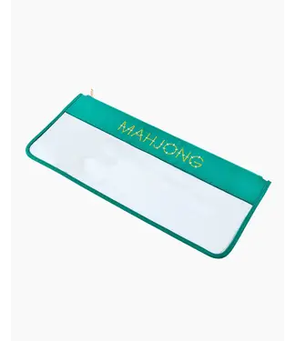 Oh My Mahjong Aqua Bamboo Bag