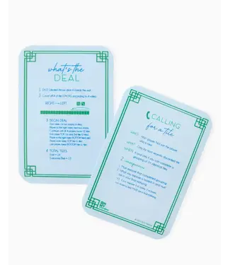 Oh My Mahjong Light Blue Shufflers