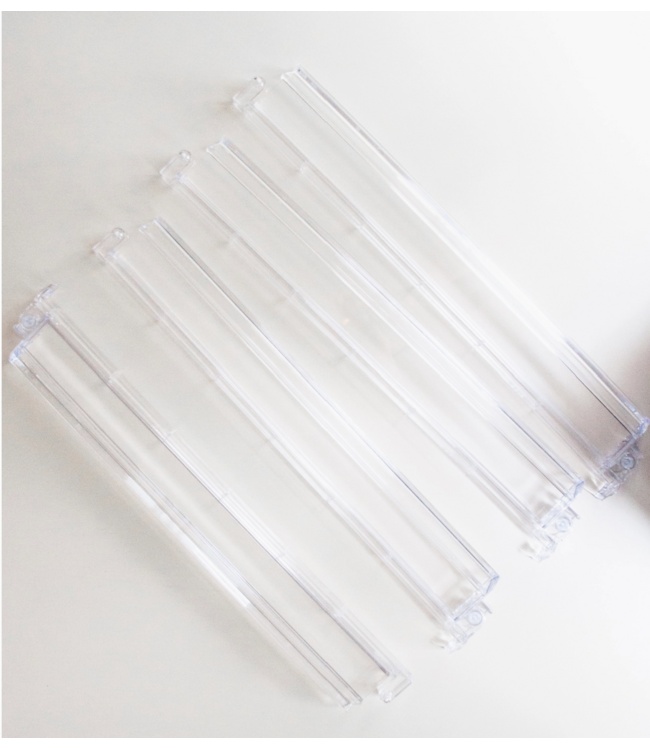 Clear Acrylic Rack and Pusher Set