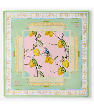 Oh My Mahjong Citrus Songbird Mahjong  Mat