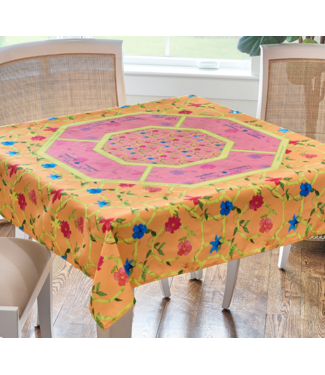Oh My Mahjong Bagua Blossom Mahjong Tablecloth