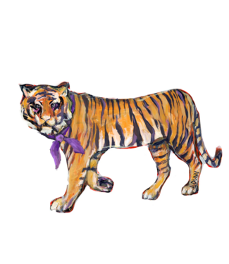 Lauren Dunn Gameday Tiger Acrylic