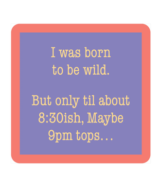 Drinks on Me Coasters Born to be Wild Coaster