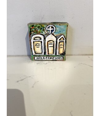 Jax Jax Mini Painting NOLA Cemetery