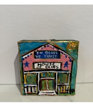 Jax Jax House of Blues Mini Painting