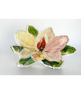 Lauren Dunn Magnolia Single Acrylic Bloom