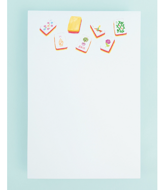 Taylor Paladino Sunset Mahjong Tiles Notepad