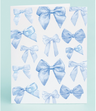 Taylor Paladino Blue Bows