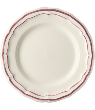 Gien Canape Plate Filet Peony