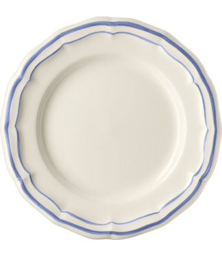 Gien Round Deep Dish Filet Bleu