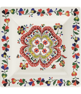 Gien Large Square Candy Tray Chance Folle