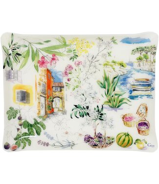 Gien Acrylic Serving Tray Provence Large