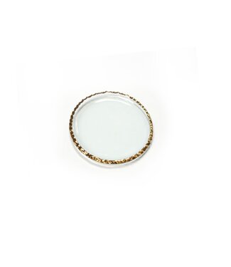 Annieglass Edgey Appetizer Plate