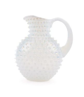 Anna von Lipa Opaline Paris Hobnail Jug 1.25L Creamy White