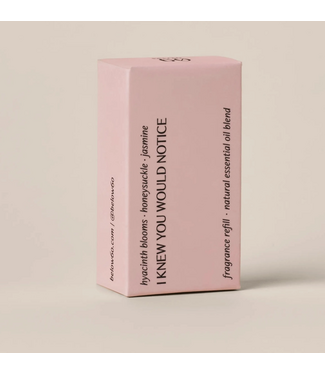 Below 60 I Knew You Would Notice | Floral & Jasmine Scent Refill