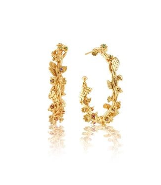 Capucine de Wulf Meadow Grande Hoop Earrings - Gold