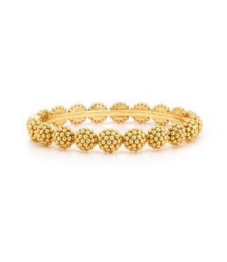 Capucine de Wulf Berry Eternity Hinged Bangle, S/M - Gold