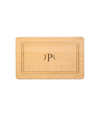 Sophistiplate 13x8" Maple Rectangle Board - Sign Board