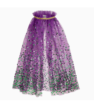 Sweet Wink Mardi Gras Confetti Cape - Kids Dress Up Cape