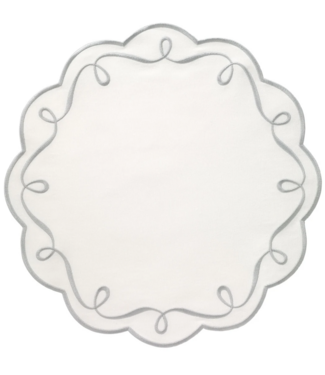 Bodrum Ribbon Twirl Placemat Celadon
