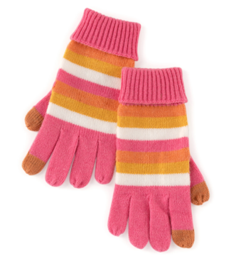 Shiraleah Parker Touchscreen Gloves, Pink