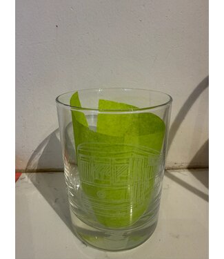 Leonard Etched Streetcar Glass