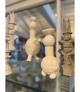 Objects in Clay 2-Piece Decorative Bottle - Consignment