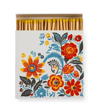 Archivist Gallery Flowers | Square - Safety Matches