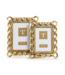 Gold Ribbon Photo Frame 5x7