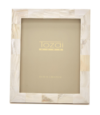 Two's Company Mother of Pearl Frame 8 x 10