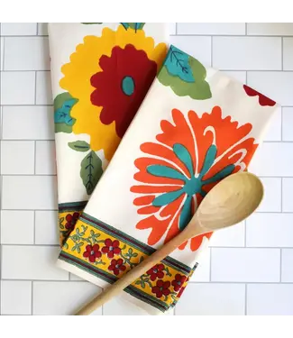 Pacific & Rose Textiles Kitchen Towel Flower Power
