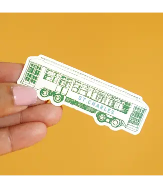 Statement Goods New Orleans Streetcar Sticker