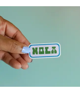 Statement Goods Vintage Nola Sticker - Green