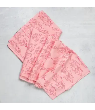 The Mended Company Sarong - Pink Voile - Palmetto, Pink