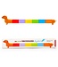 Rainbow Dachshund Markers