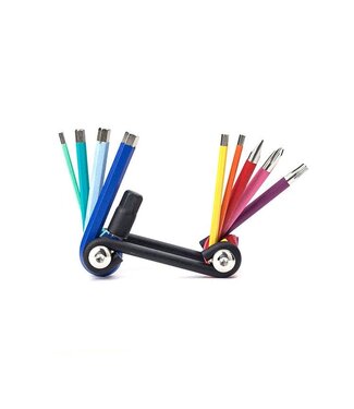 Kikkerland Rainbow Multi Tool Set