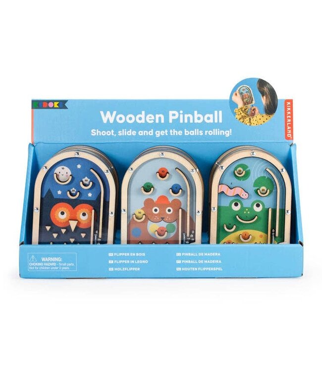 Wooden Pinball assorted