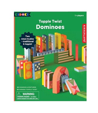 Kikkerland Topple Twist Dominoes