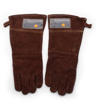 Fox Run Brands Outset Brown Leather Grill Gloves