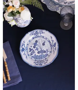 Beatriz Ball VIDA Faenza 9" Salad Plate Set of 4 (White+Blue)