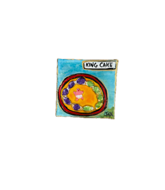 Jax Jax King Cake Mini Painting