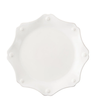 Juliska Berry & Thread Scalloped Dessert/Salad Plate - Whitewash