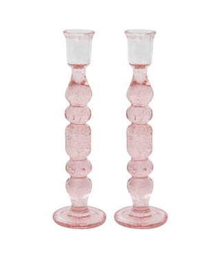 Juliska Provence 9" Candlestick Set/2 - Blush