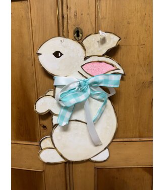 Cynthia Kolls Cynthia Kolls Wooden Bunny Door Hanger