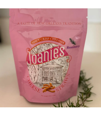 Joanie's Cheese Straws Rosemary Cheddar Cheese Straws 4 oz Bag